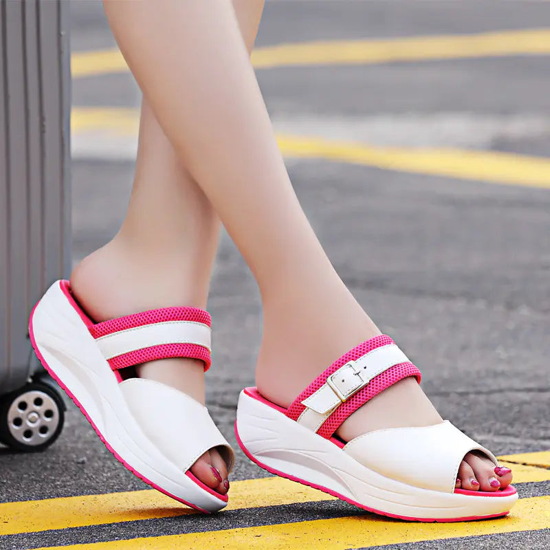 Casual Thick-Soled Women's Slide Sandals
